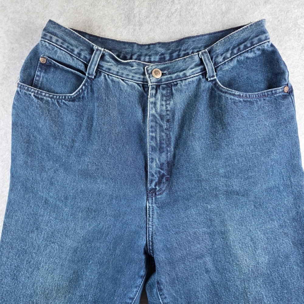 Gitano Jeans Women 28 Blue High Waisted Mom Jeans Vintage Tapered Leg 90s - Picture 9 of 11